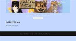 Desktop Screenshot of hilltopfarmkennel.net